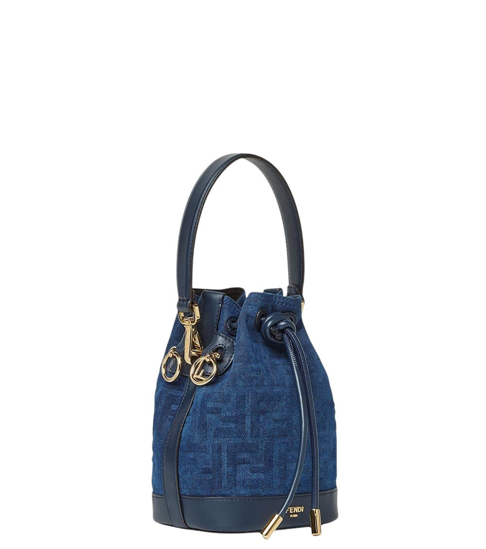 Blue Mon Tresor Mini Bucket Bag 2