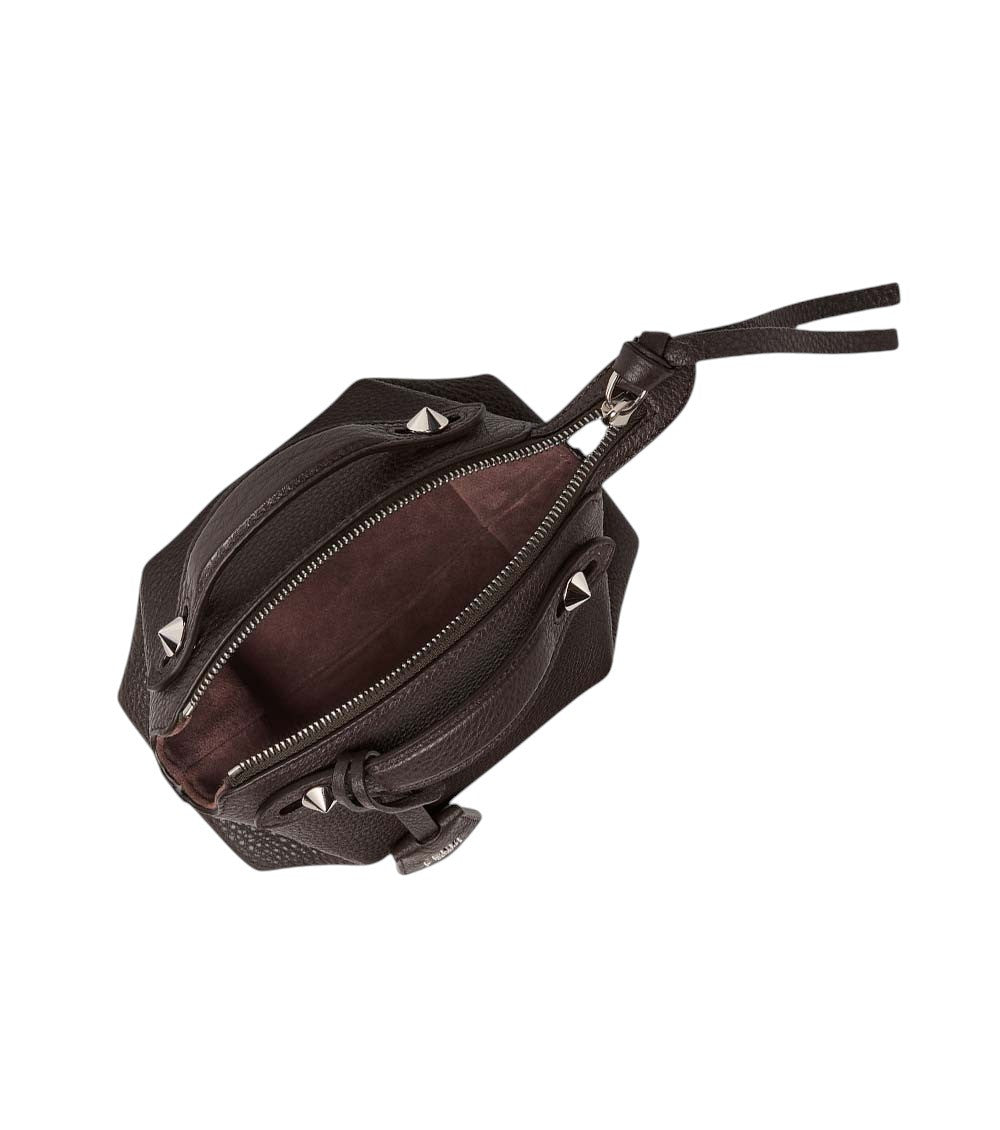 Dark Brown By The Way Mini Duffle Bag 4