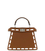 Brown Peekaboo ISeeU Mini Satchel 1