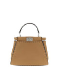 Beige Peekaboo Mini Satchel 1