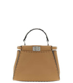 Beige Peekaboo Mini Satchel 1