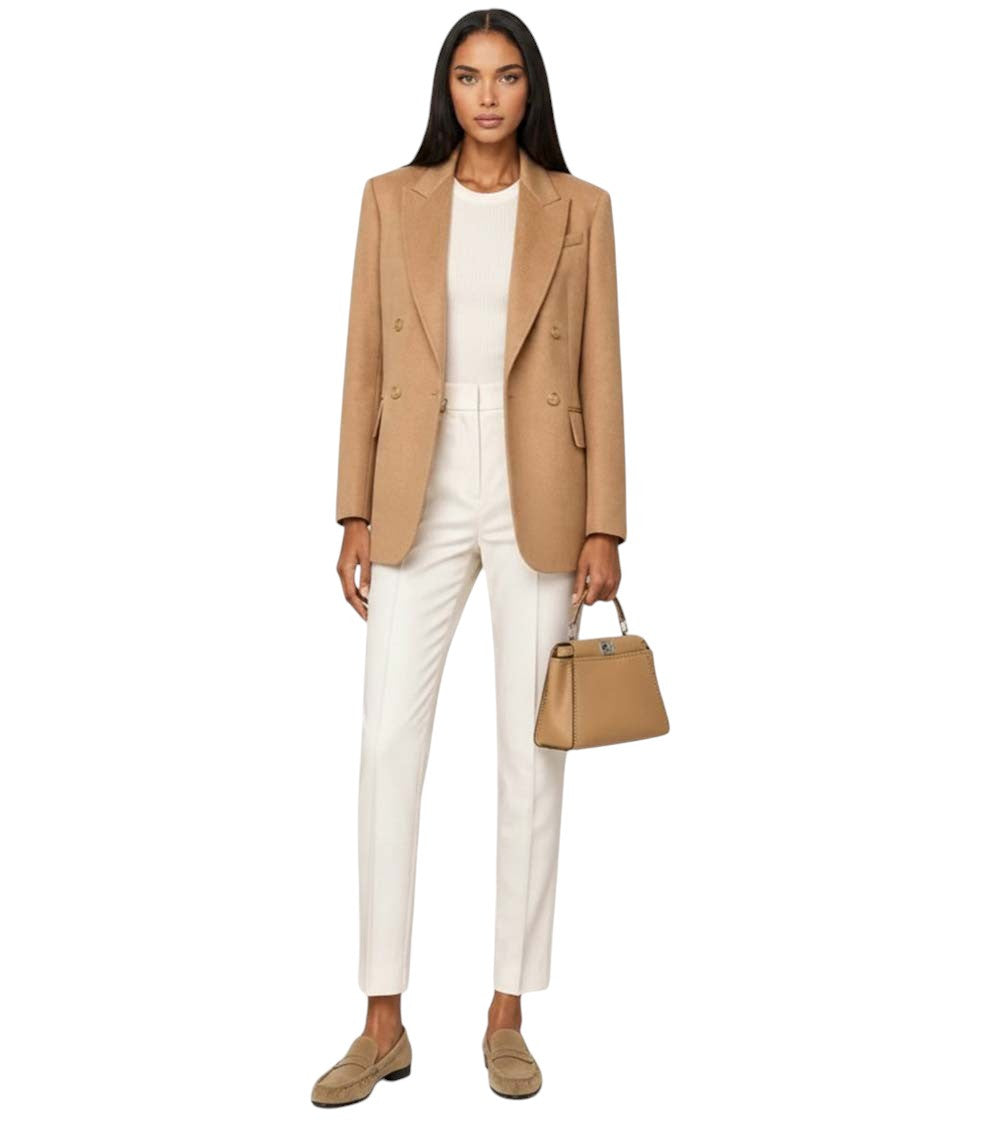 Beige Peekaboo Mini Satchel 5