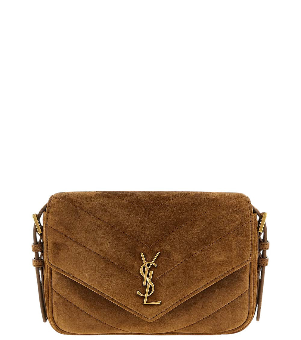 Brown Loulou Small Crossbody Bag 1