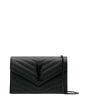 Black Cassandre Envelope Mini Crossbody 1