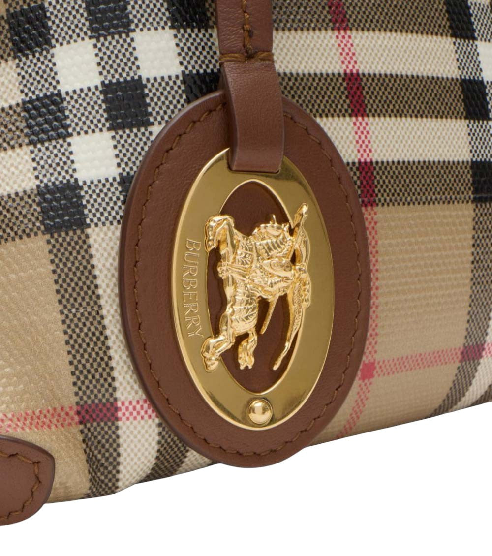 Beige Primrose Mini Duffle Bag 4