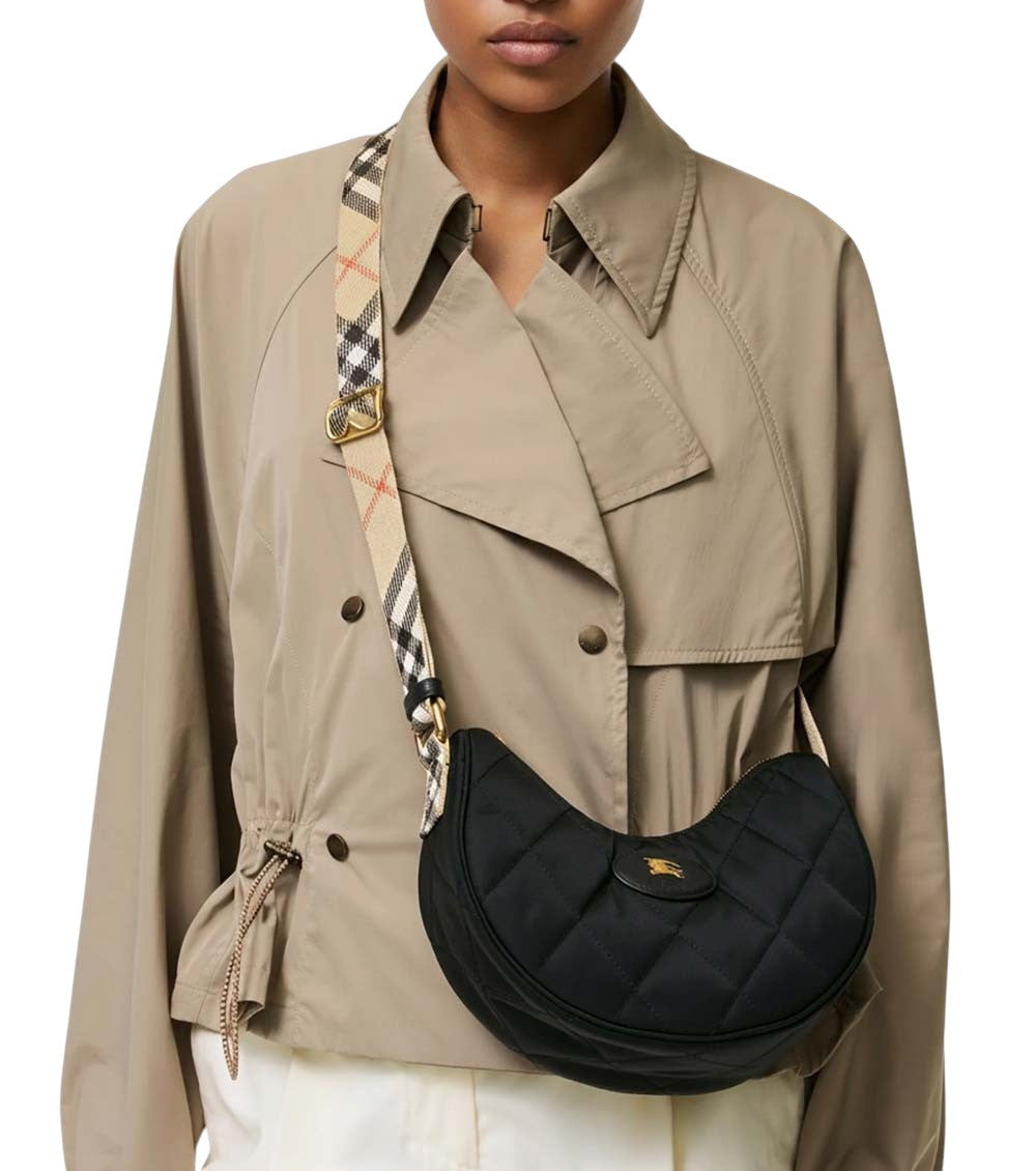 Black Horseshoe Small Crossbody Bag 3