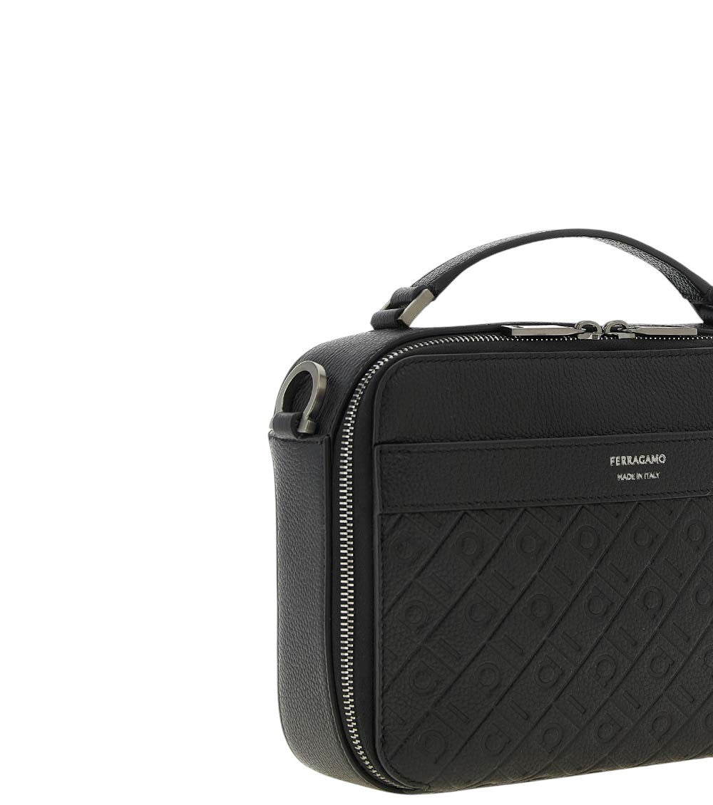 Black Monogram Small Crossbody Bag 3