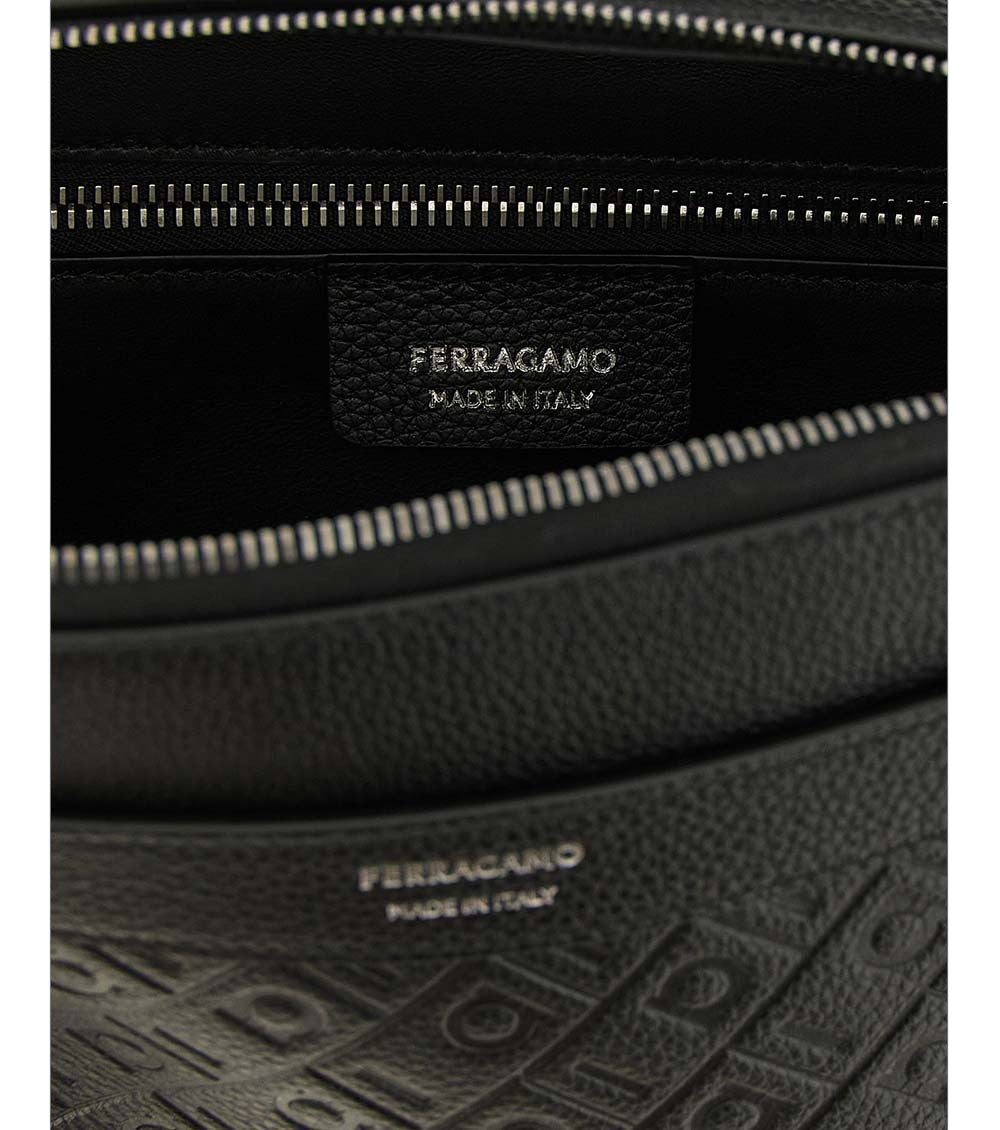 Black Monogram Small Crossbody Bag 4