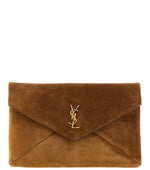 Brown Cassandre Clutch 1