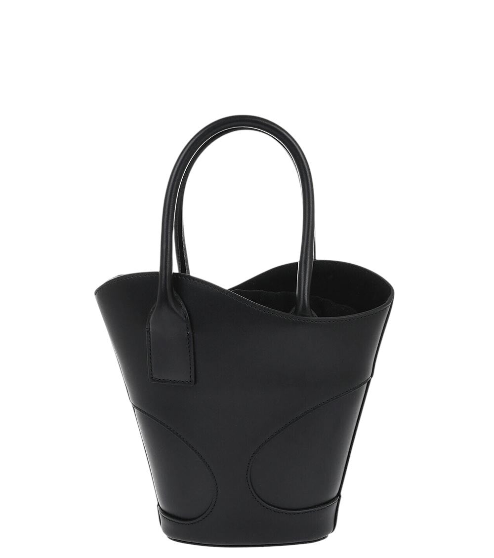 Black Logo Small Tote 2