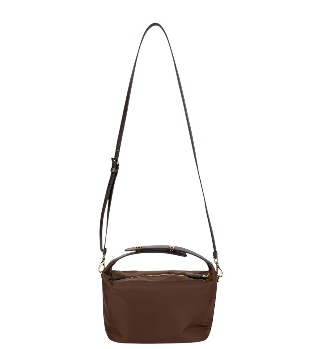 Brown Logo Small Crossbody Bag 3