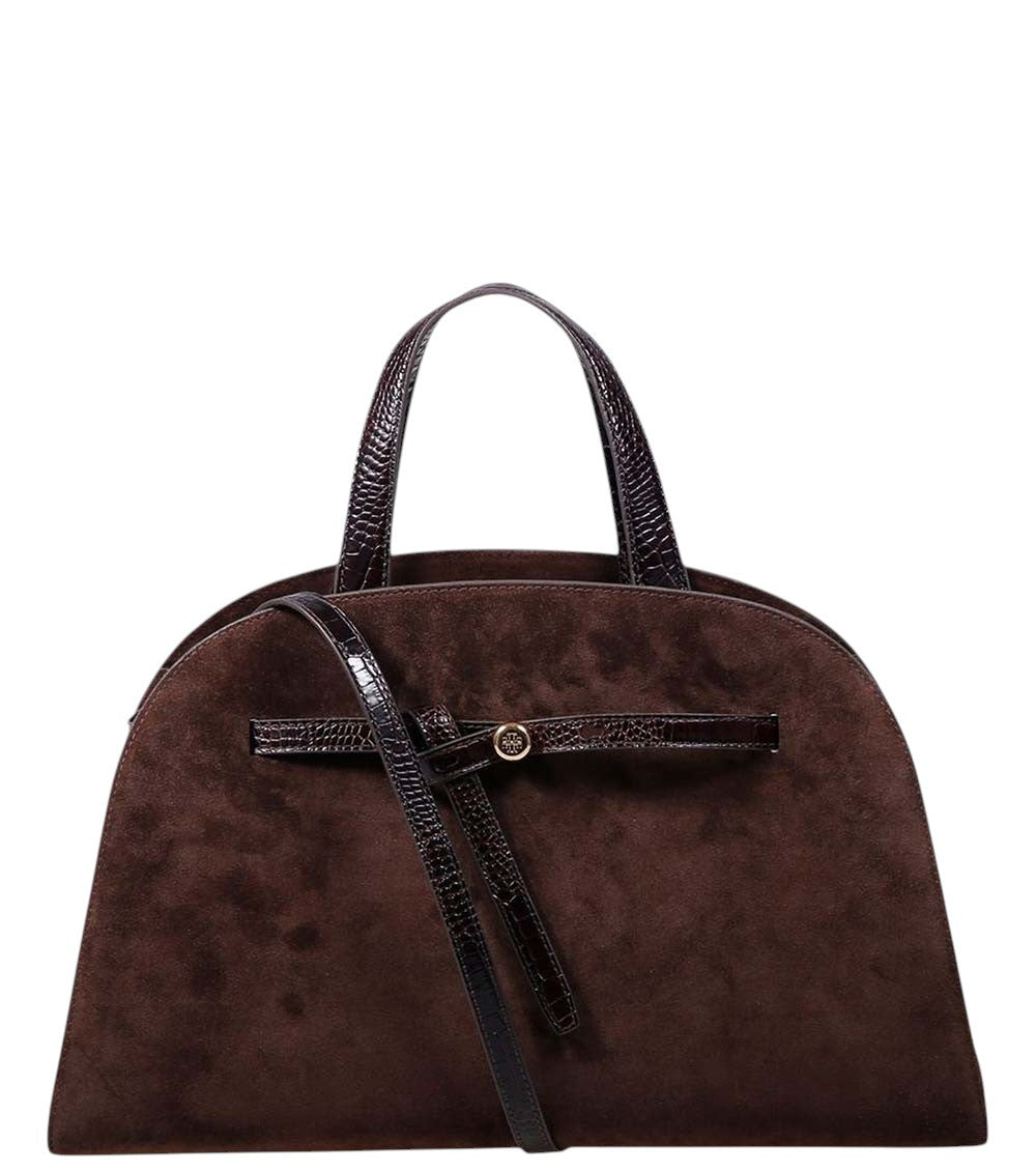 Dark Brown Romy Large Duffle Bag 1