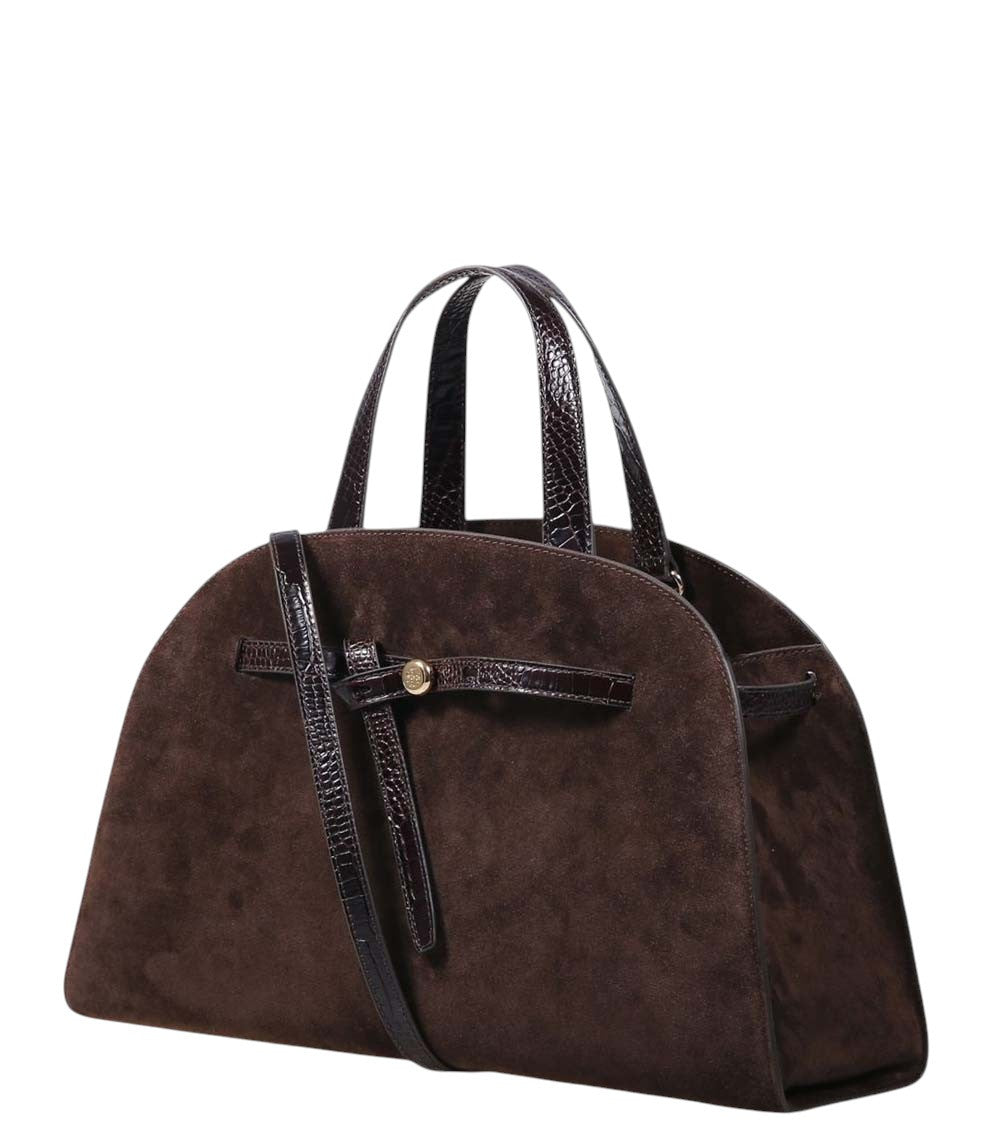 Dark Brown Romy Large Duffle Bag 2