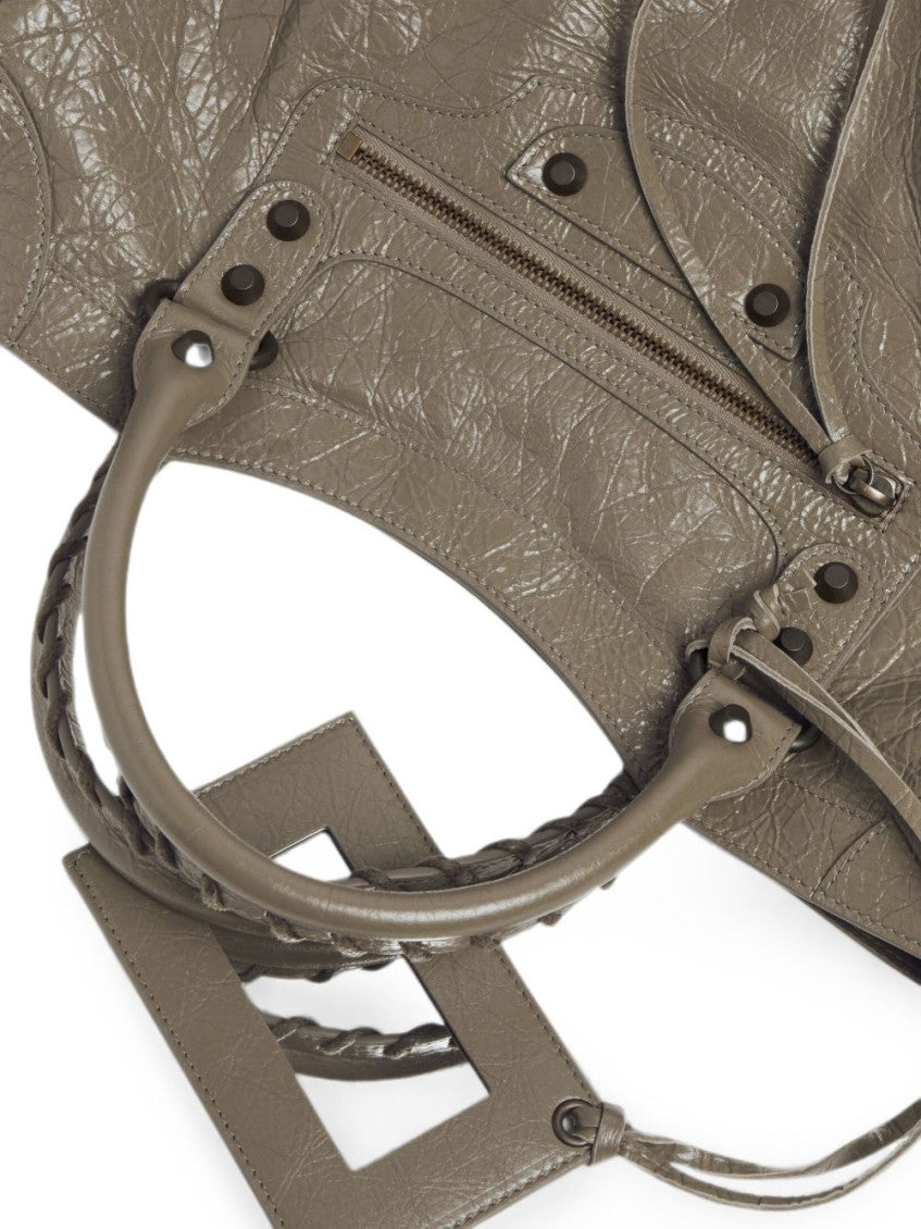 Green Le City Medium Tote 5