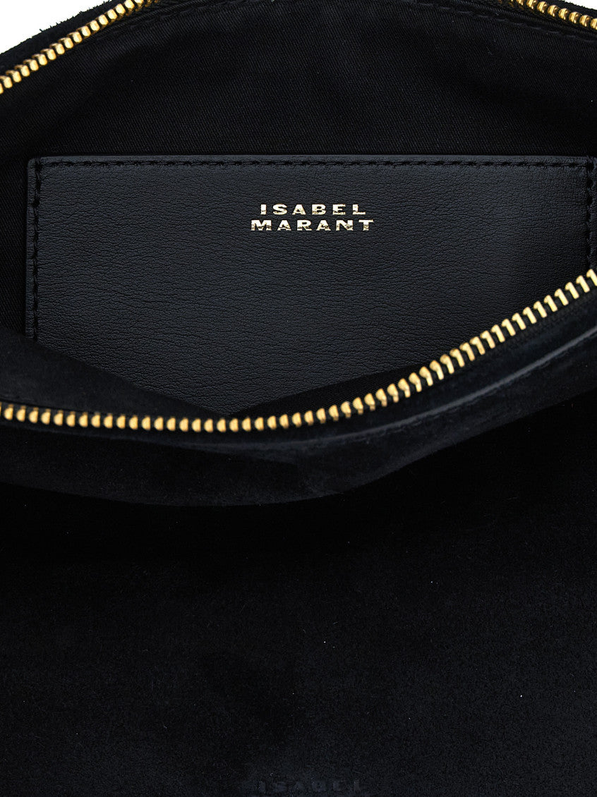 Black Oskan Large Shoulder Bag 4