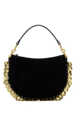Black Oskan Medium Shoulder Bag 1