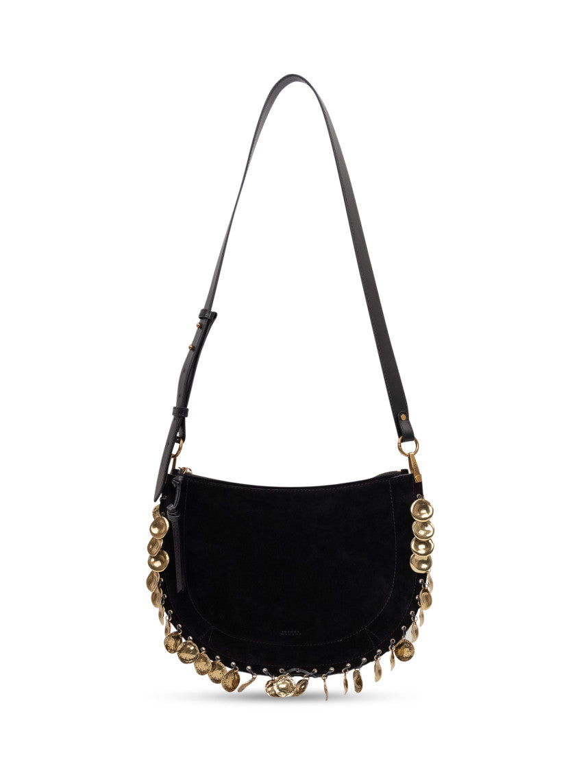 Black Oskan Medium Shoulder Bag 3