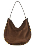Dark Brown Oskan Large Shoulder Bag 1