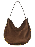 Dark Brown Oskan Large Shoulder Bag 1