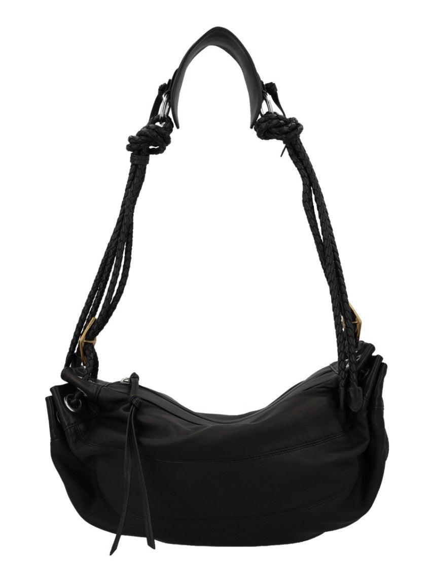 Black Maia Medium Shoulder Bag 1