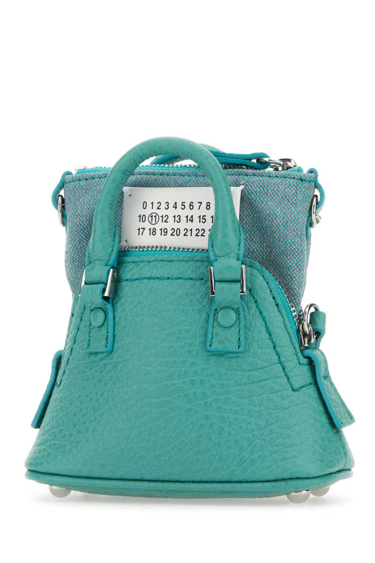 Turquoise 5AC Classique Micro Satchel Bag 2