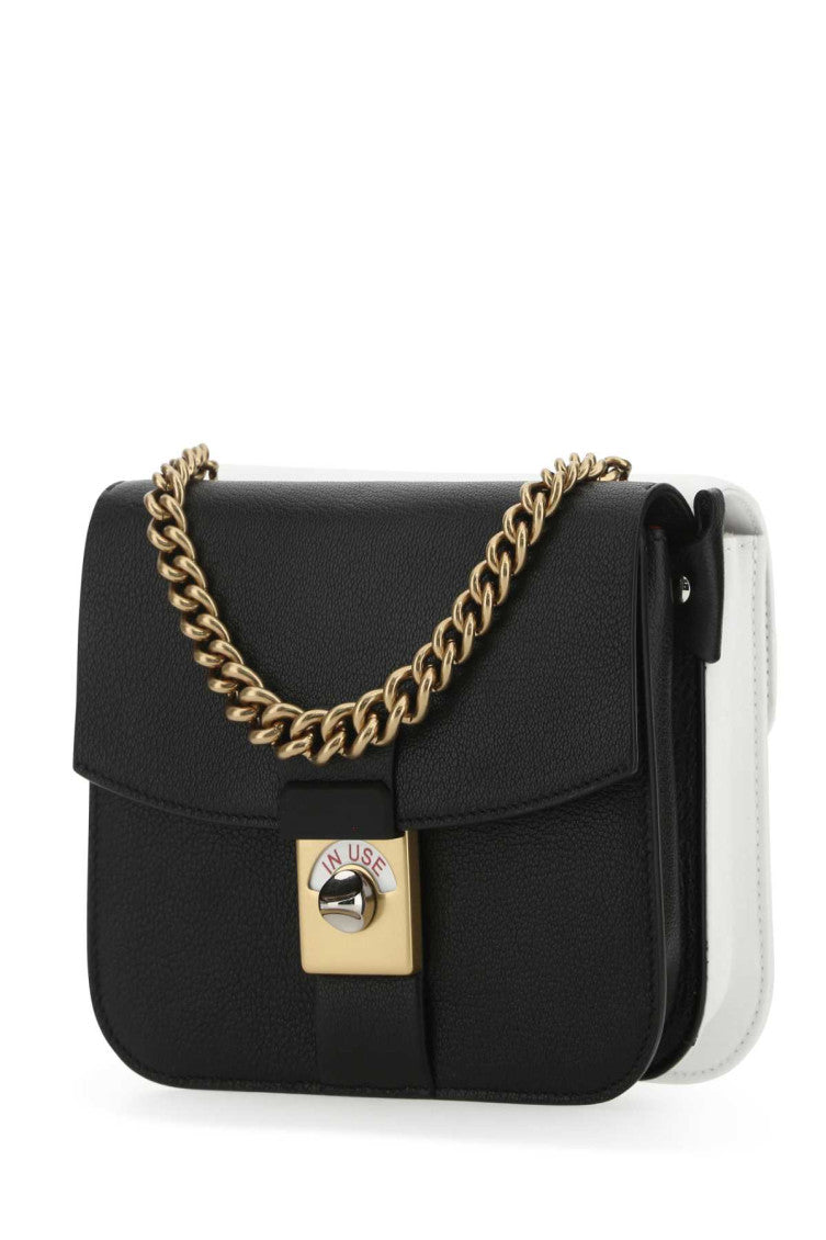 Black New Lock leather shoulder bag 2