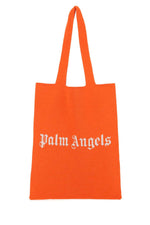 Orange logo print Tote Bag 1