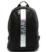 Black Logo Large Backpack 1