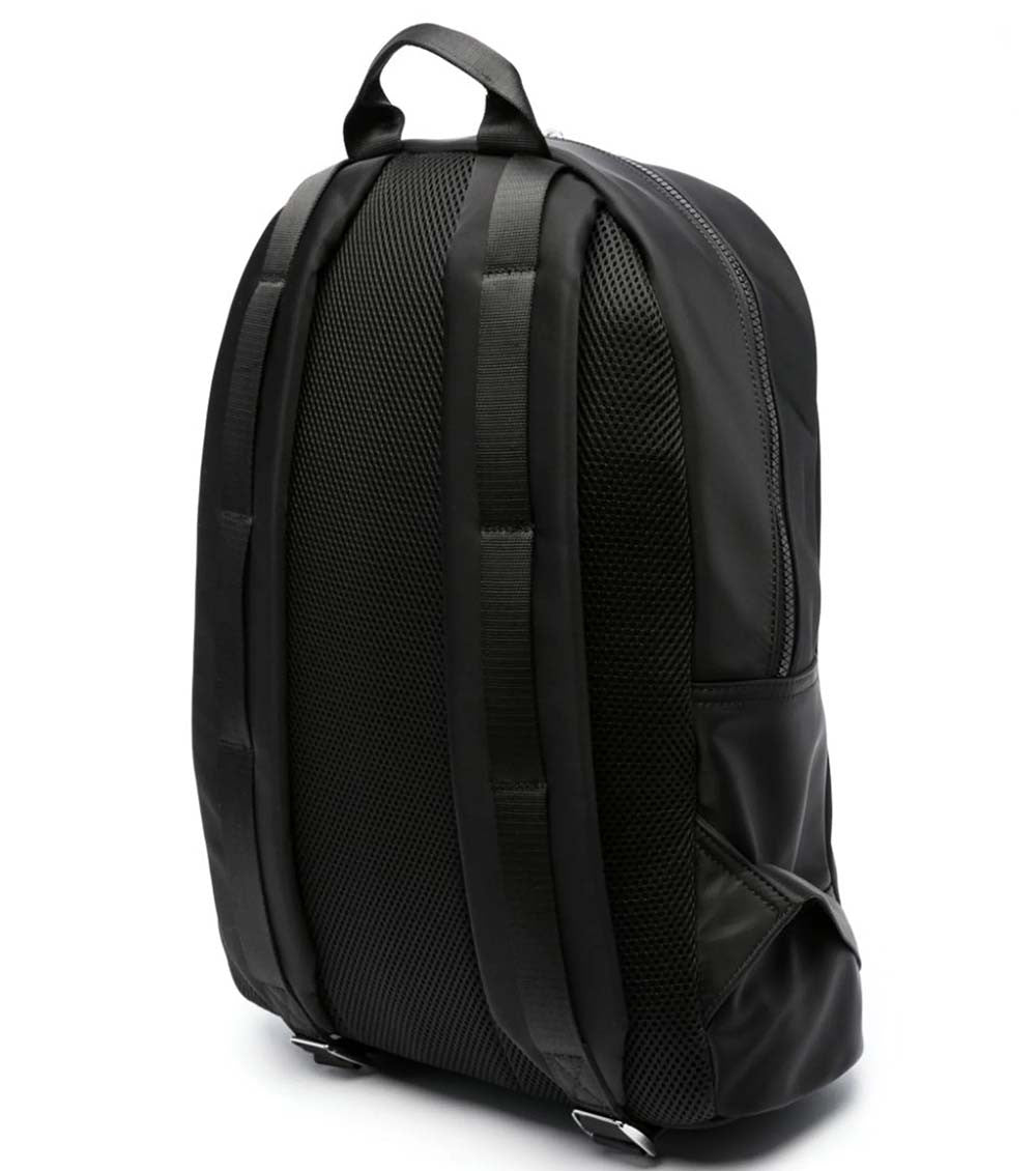 Black Logo Large Backpack 2