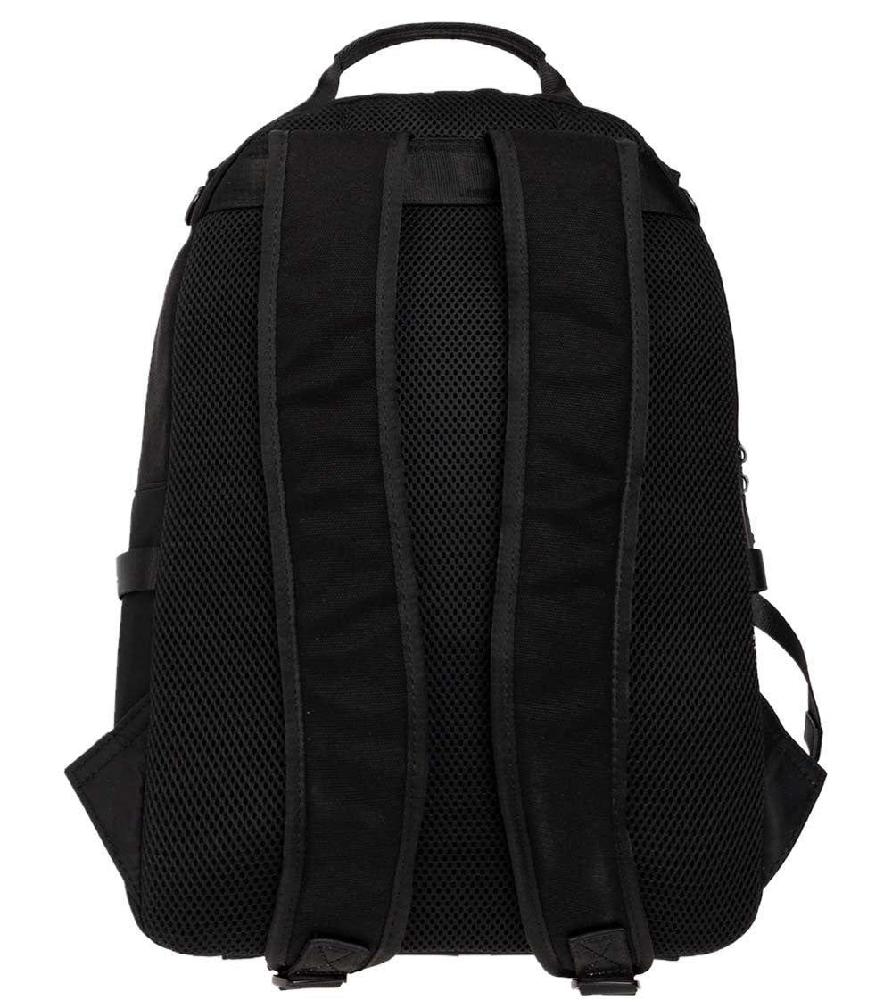 Black Logo Large Backpack 2