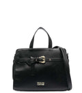 Black Logo-Buckle Small Satchel 1
