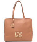 Brown Logo Plaque Large Tote 1