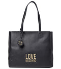 Black Logo Plaque Large Tote 1