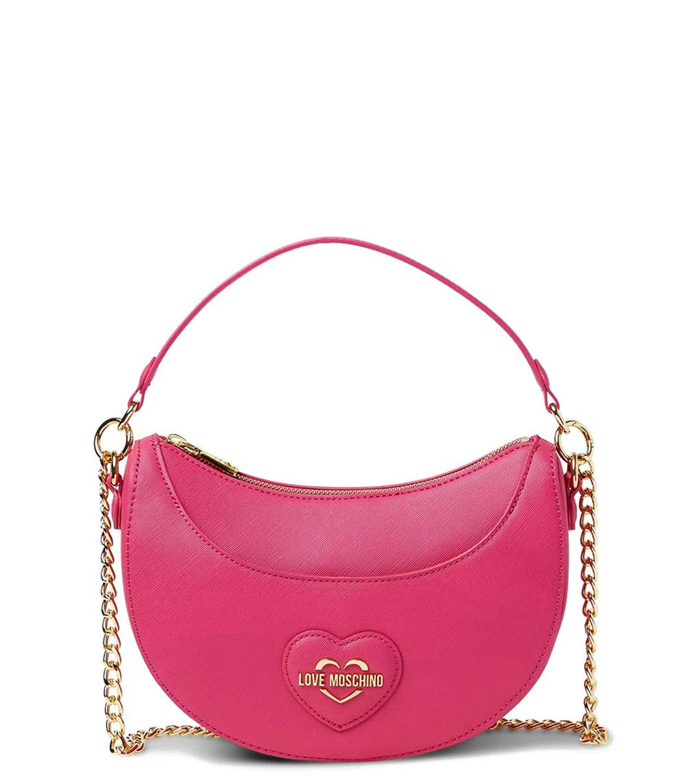 Fuchsia Logo Small Shoulder Bag 1