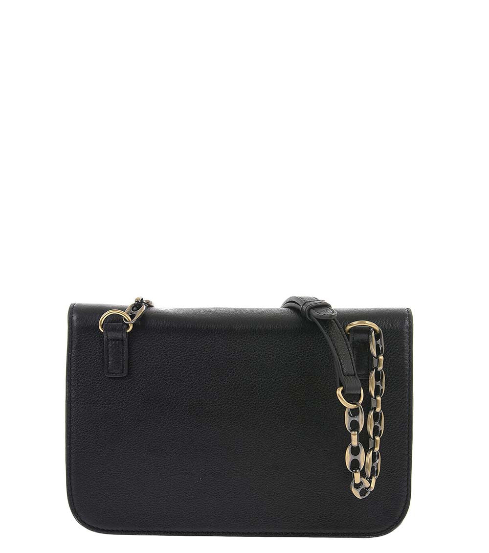 Black Heart-Charm Small Shoulder Bag 2