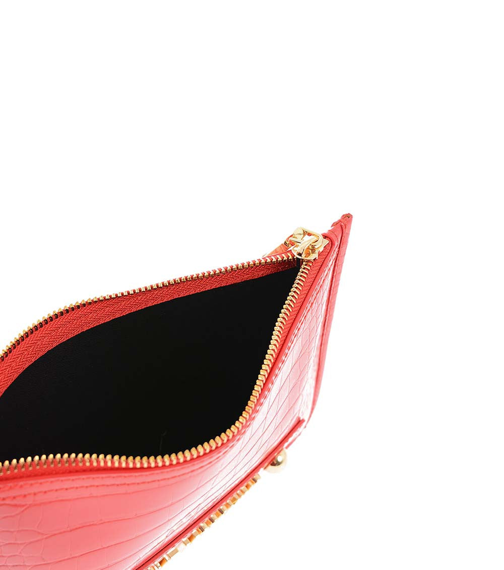 Red Logo Plaque Small Crossbody Bag 3
