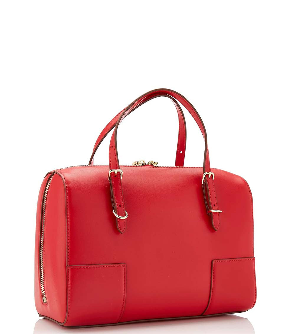 Red Logo Plaque Small Duffle Bag 2