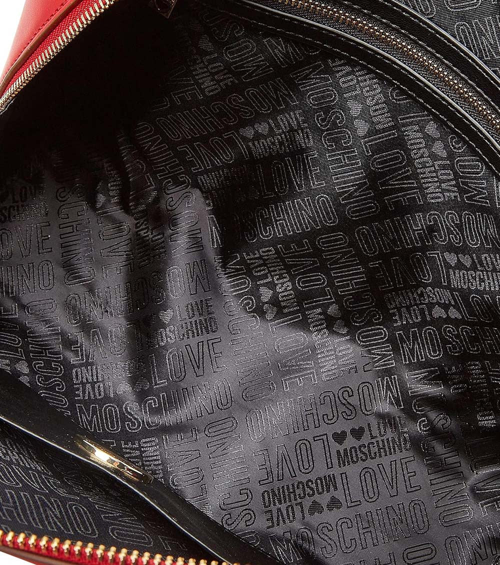 Red Logo Plaque Small Duffle Bag 3
