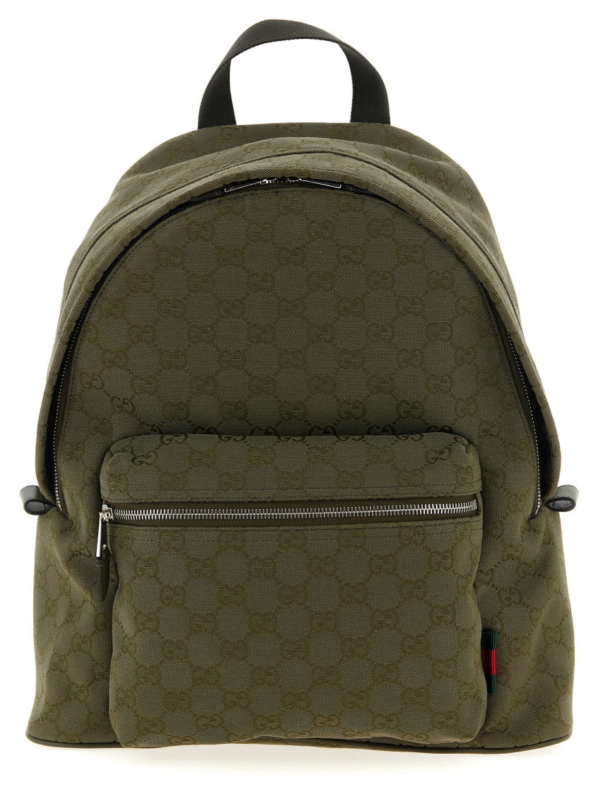 Green GG Medium Backpack 1