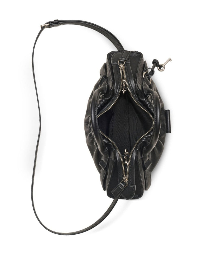 Black Cristina Small Shoulder Bag 5