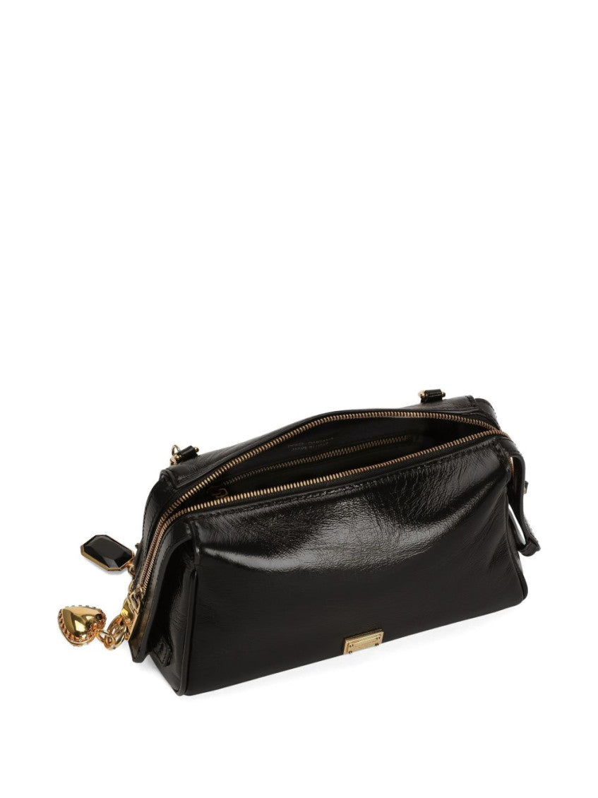 Black Vittoria Shoulder Bag 4