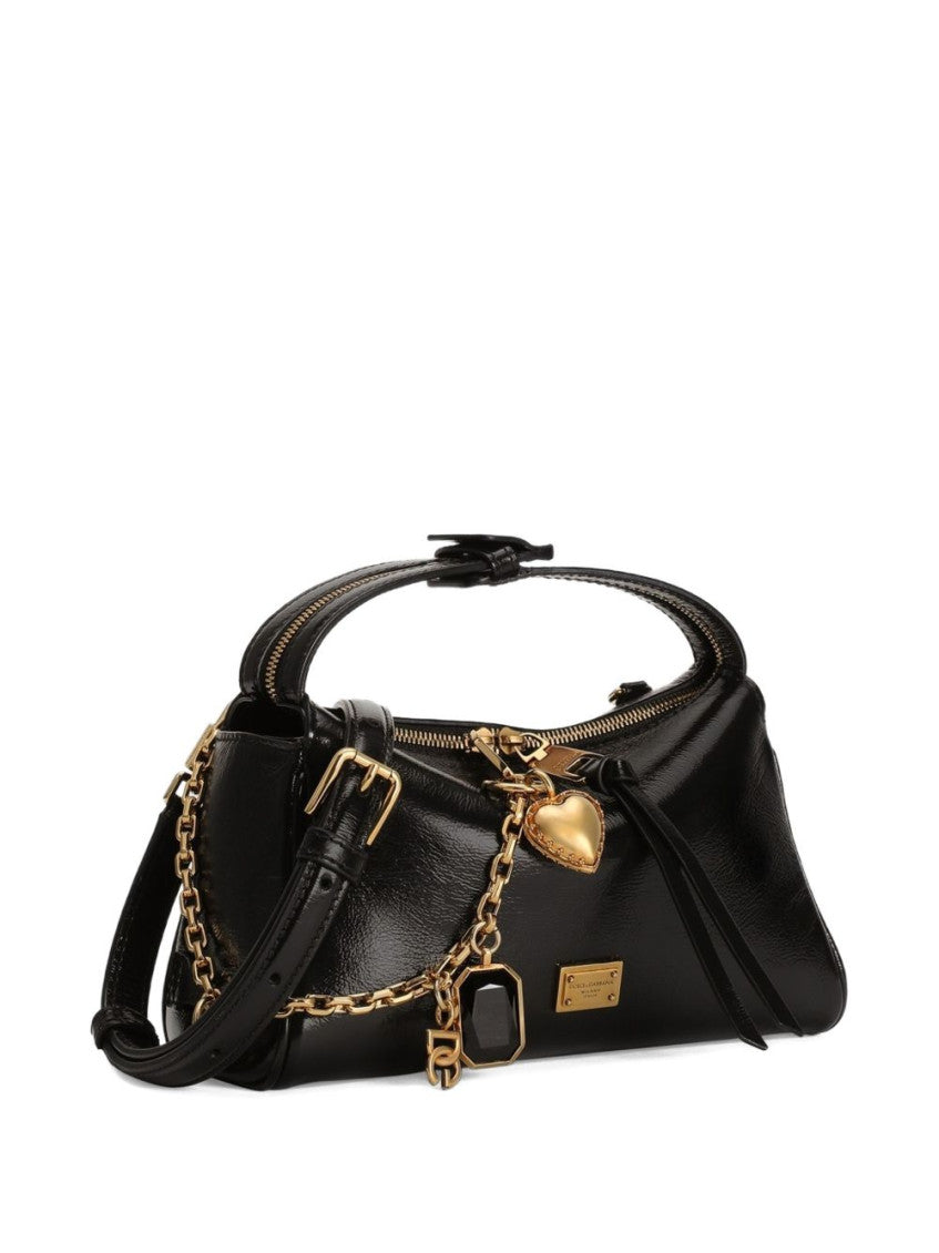 Black Vittoria Shoulder Bag 5