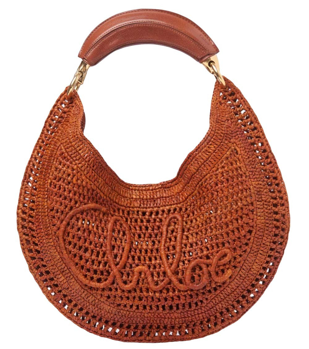 Brown Summer Banana Large Hobo 1