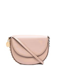 Pink chain-trimmed Medium shoulder bag 1