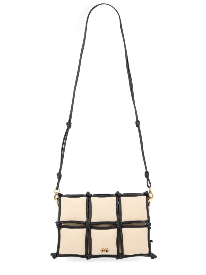 Beige Puff Small Crossbody Bag 1
