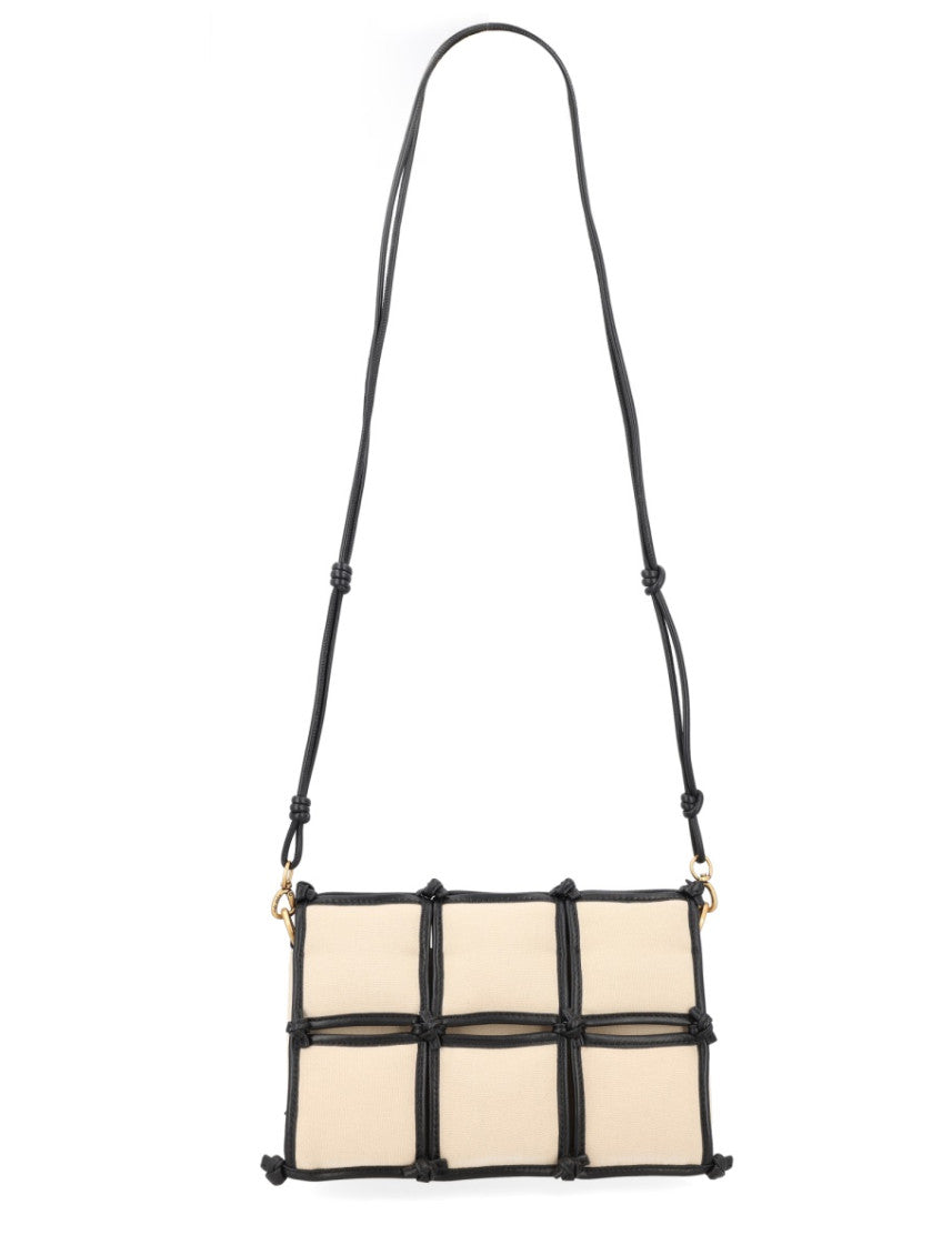 Beige Puff Small Crossbody Bag 2