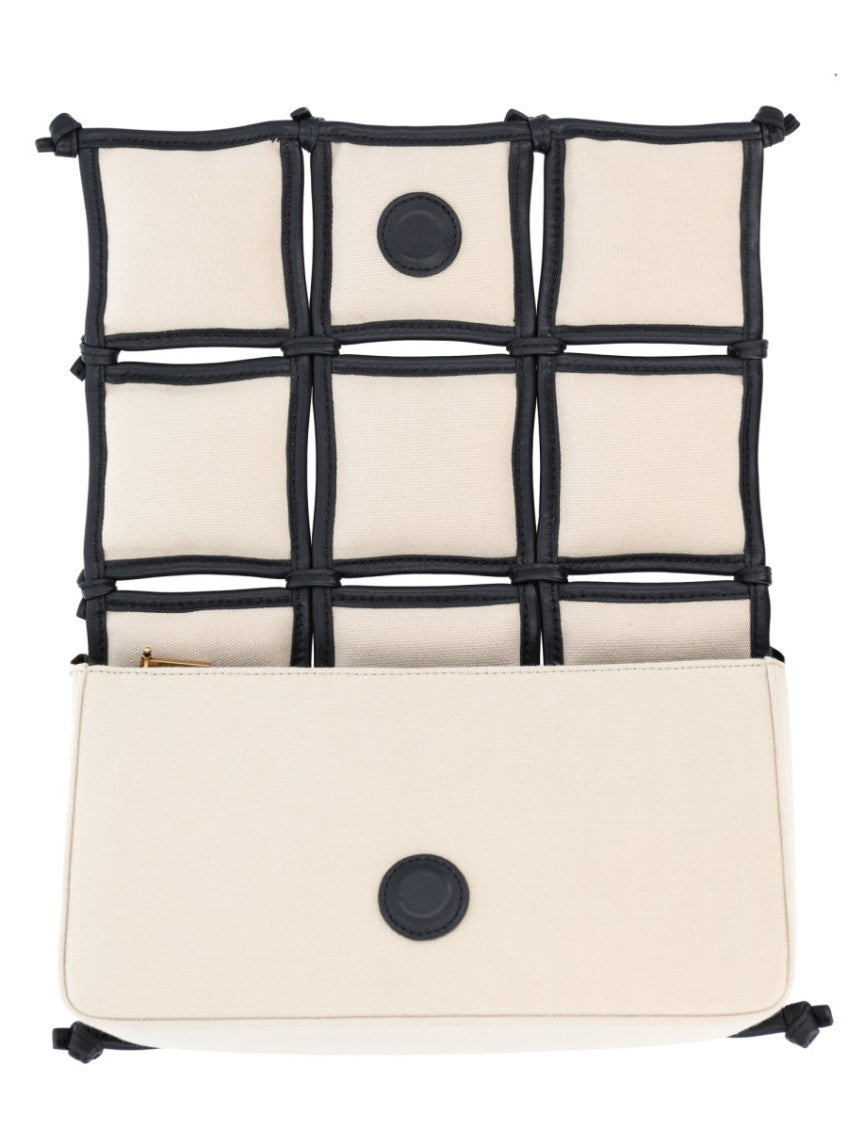 Beige Puff Small Crossbody Bag 3