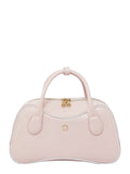Pink Logo Top Zip Mini Satchel 1
