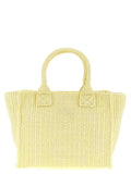 Yellow Love Birds Top Zip Small Tote 1