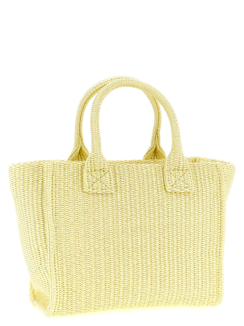 Yellow Love Birds Top Zip Small Tote 2